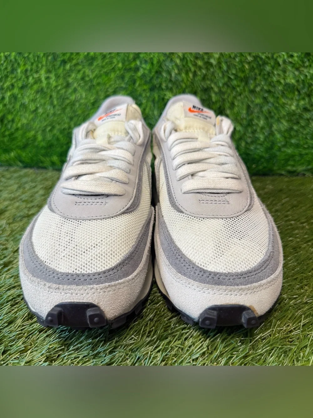 Sacai x Nike LDWaffle Summit White Grey Men’s Size 7.5 Sneakers Shoes BV0073-100